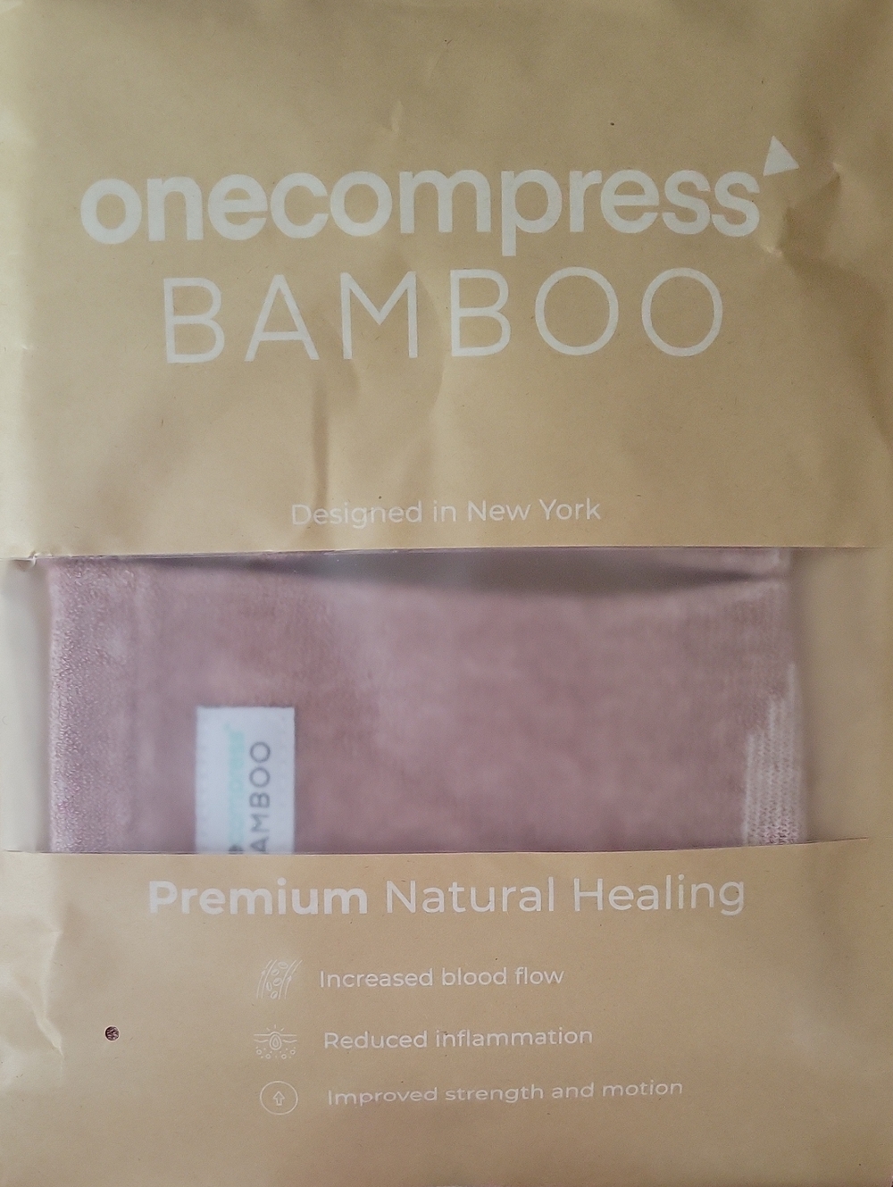 onecompress BAMBOO Premium Bamboo Foot Sleeve- Medium